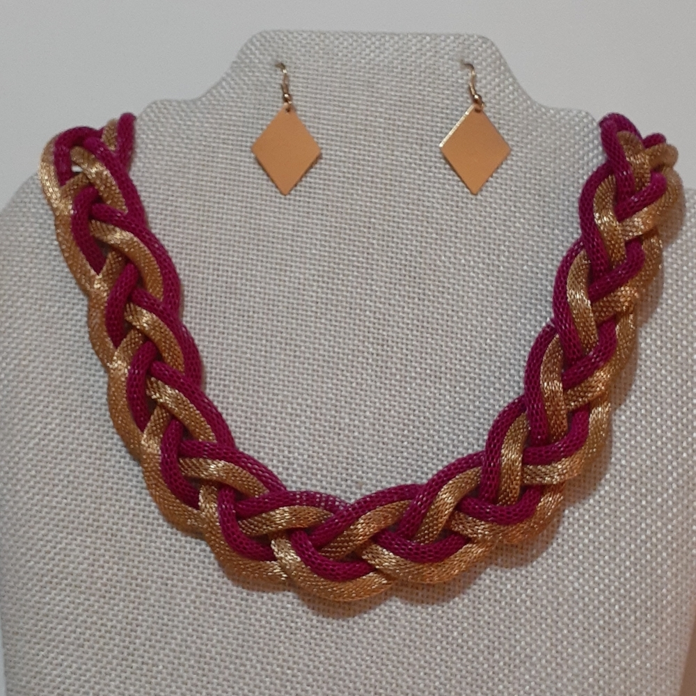 Bijoux Stella Women's Necklace & Earrings.